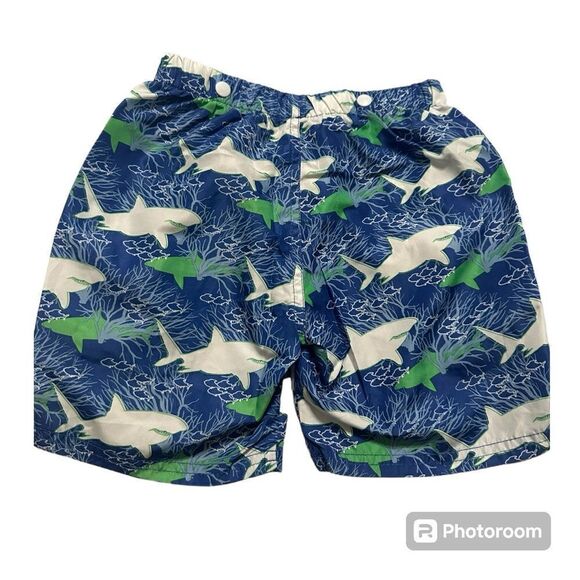 🌼🌼Boys shark swim shorts Preloved 24M🌼🌼 - Picture 3 of 3